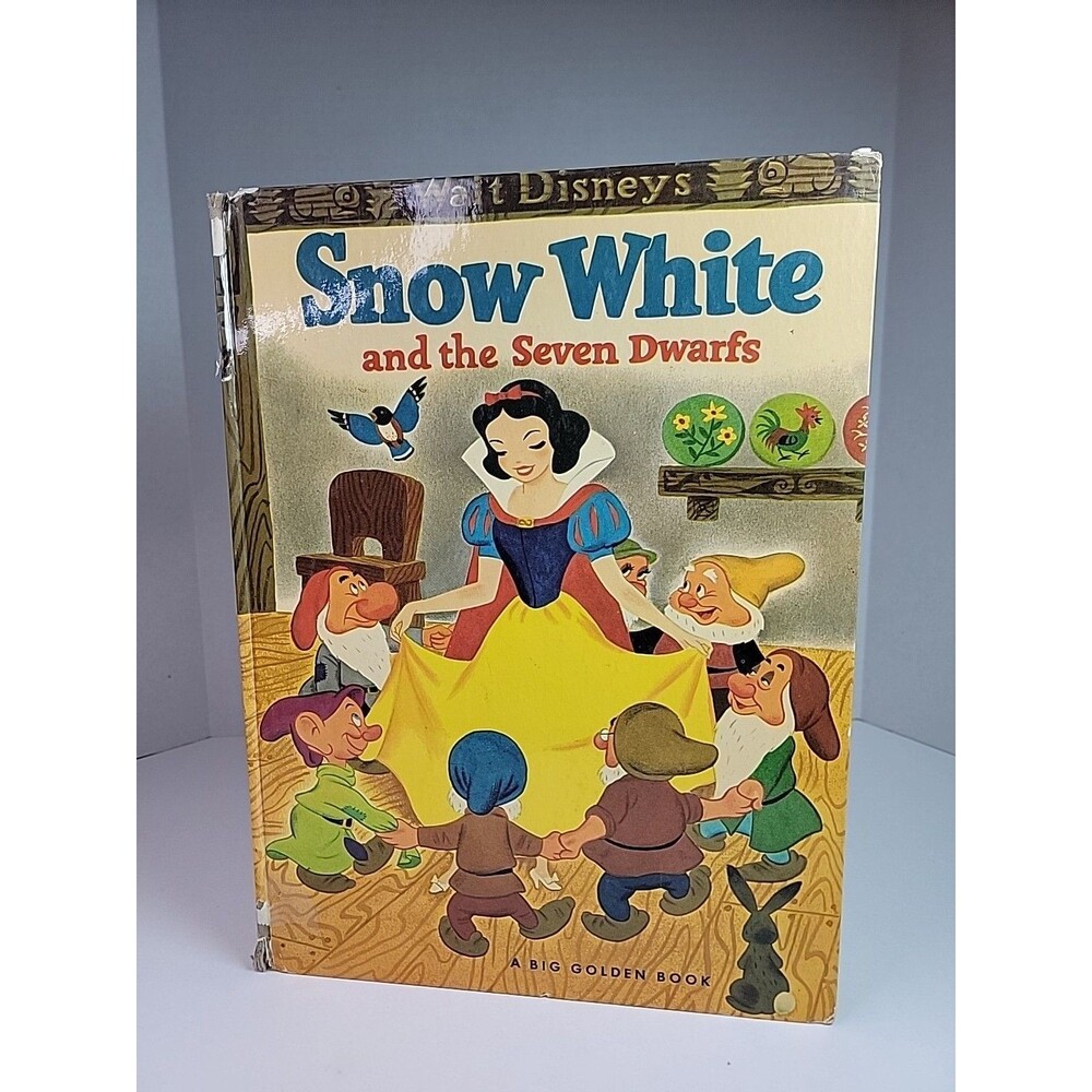 Vintage 1952 Walt Disney’s “Snow White and the Seven Dwarfs”/A Big Golden Book